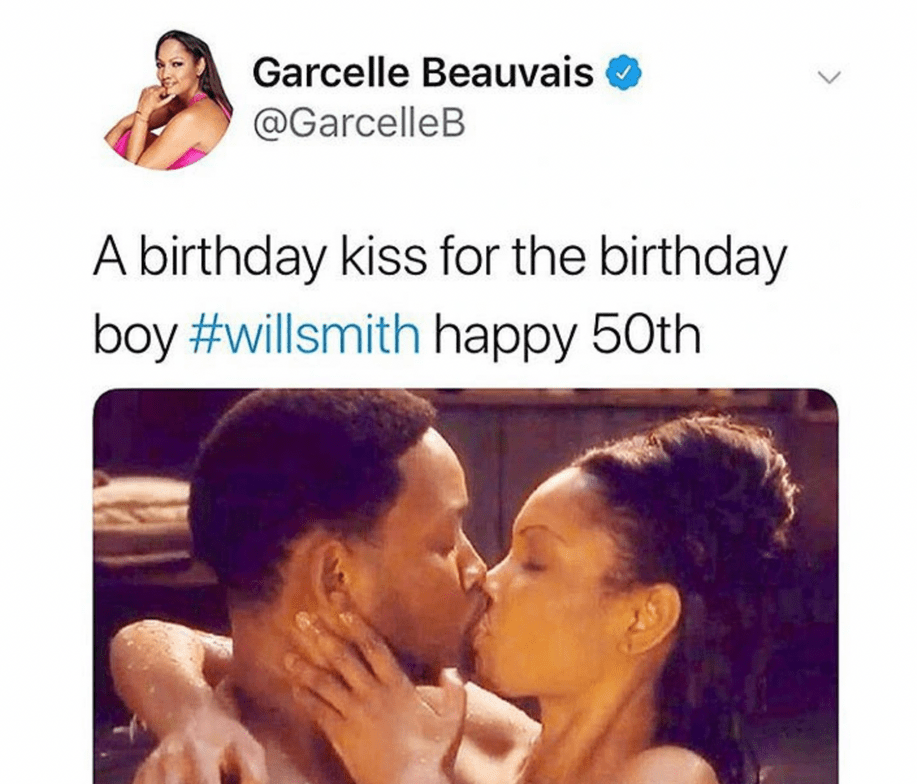 Garcelle Beauvais Will Smith Twitter birthday post
