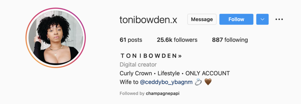 Toni Bowden IG